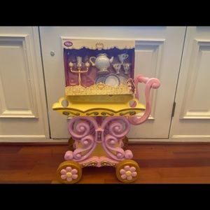Rare Belle Deluxe Tea Set With Cart